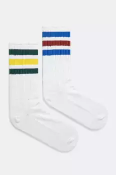 2 упаковки носков adidas Originals, белый