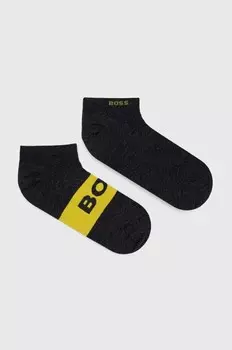 2 упаковки носков BOSS, серый