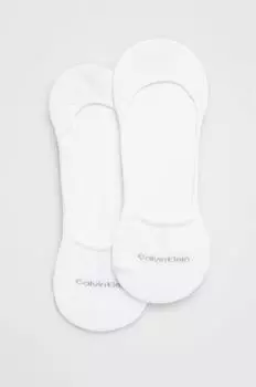 2 упаковки носков Calvin Klein, белый
