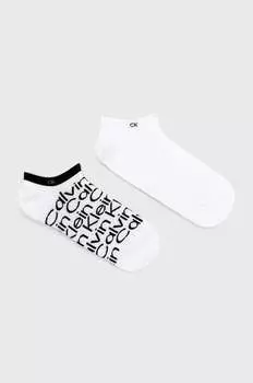 2 упаковки носков Calvin Klein, белый