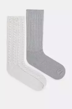 2 упаковки носков Hollister Co., серый