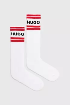 2 упаковки носков HUGO, белый