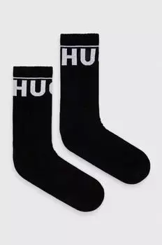 2 упаковки носков Hugo, черный