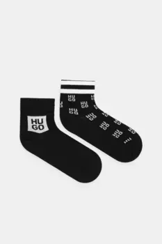 2 упаковки носков HUGO, черный