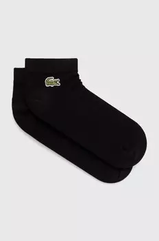 2 упаковки носков Lacoste, черный