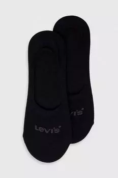2 упаковки носков Levi's, черный