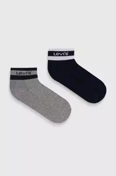 2 упаковки носков Levi's, темно-синий