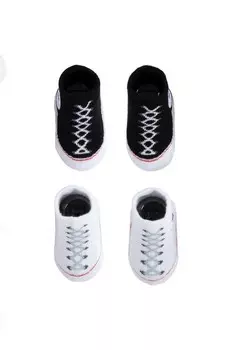 2 упаковки патронных ботинок Converse, черный