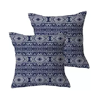 2 упаковки плюшевых декоративных наволочек, 45 см, наволочки, наволочки, домашний декор, наволочка для дивана, дивана-кровати, гостиной CANDeal, синий