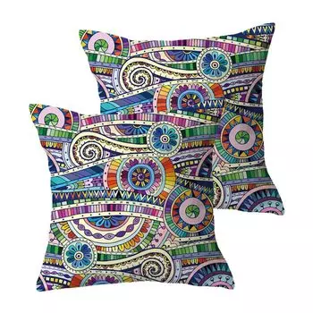 2 упаковки плюшевых декоративных наволочек, 45 см, наволочки, наволочки, домашний декор, наволочка для дивана, дивана-кровати, гостиной CANDeal, черный