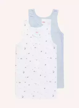 2 упаковки топов S.Oliver Red, синий