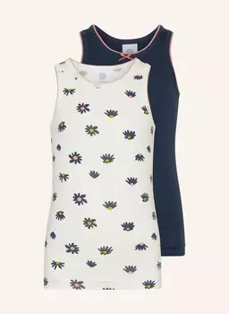 2 упаковки топов Sanetta, белый