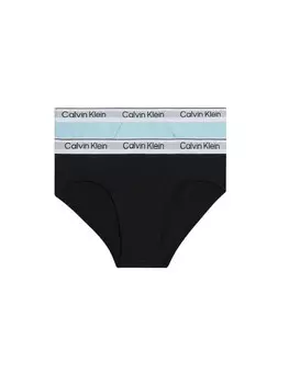 2 упаковки трусов slip confezione da 2 per bambini Calvin Klein, черный