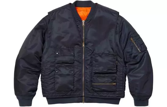 2 в 1 Ma 1 Жилет Supreme, Marine Blue/Navy