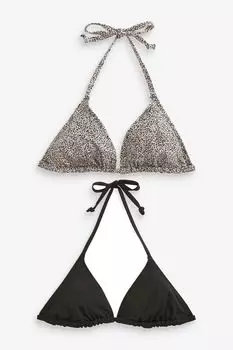 2 верха бикини Next, черный