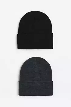 2 вязаных шапки H&amp;M