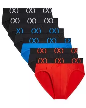 2(X)IST Набор из 6 спортивных трусов 2Xist, черный