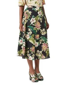 2A Юбка Uscita Tambuto Marina Rinaldi, черный