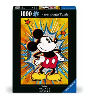 2D пазл Ретро Микки Маус, 1000 деталей Ravensburger