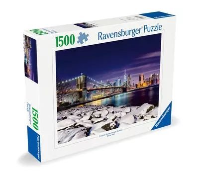 2D пазл: Зима в Нью-Йорке 1500 деталей Ravensburger