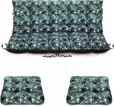 2л Подушка для поддона для дома и сада Подушка для спины Серая - 120 x 40 см SuperKissen24., темно-зеленый