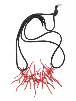 2T112C ожерелье Maria Calderara, красный