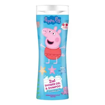 2В1 гель для душа и шампунь для волос Peppa Pig, 300 мл