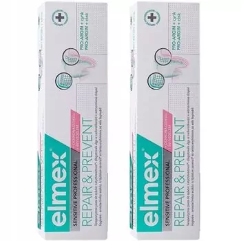 2x ELMEX Sensitive Professional Repair & Prevent зубная паста 75 мл Inna marka