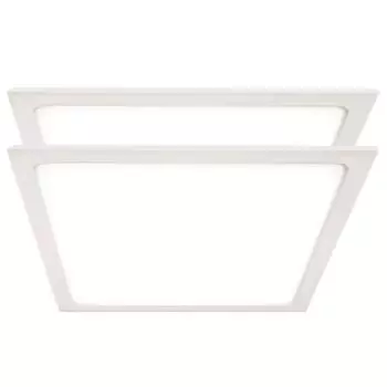 2x светодиодная накладная панель, 900 люмен, холодный белый, L 14 см, VT-1205 SQ etc-shop