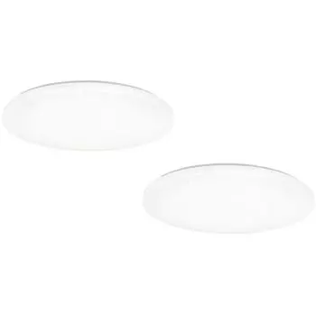 2x светодиодный потолочный светильник, звездное небо, CCT, 31 см etc-shop, белый