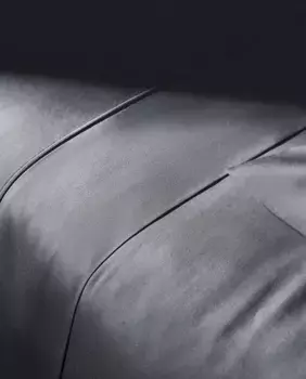 (300 нитей) плоский лист хлопкового перкаля Zara Home, бежевый