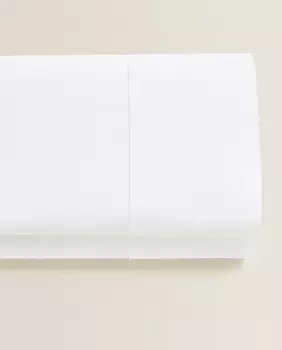 (300 нитей) плоский лист хлопкового перкаля Zara Home, цвет Ocean Blue