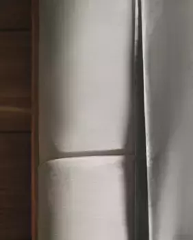 (300 нитей) простынь на подгонке из сатина Zara Home, экрю