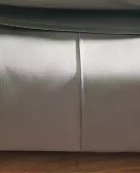 (300 нитей) простынь на подгонке из сатина Zara Home, экрю