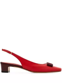 30-мм туфли Vara Ferragamo, красный