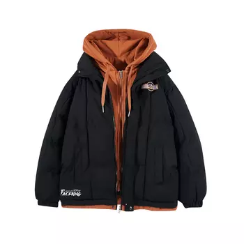 30Braid Стеганая куртка унисекс, Черный (входит в толстовку)