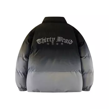 30Braid Стеганая куртка унисекс, Розовый