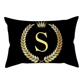 30x50 см Алфавит Корона Подушка Чехол Диван-Кровать Автомобили Украшение-S Stuttg