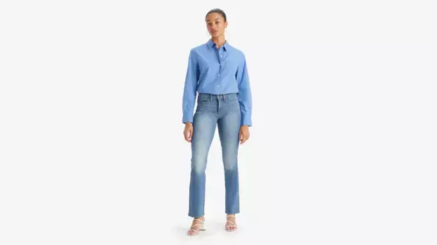 315 моделирующие женские джинсы bootcut Levi's, цвет Personal Wealth - Medium Wash