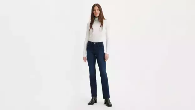 315 моделирующие женские джинсы bootcut Levi's, цвет Cobalt March - Dark Wash