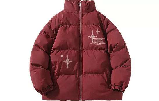 33TH Стеганая куртка унисекс, Черный