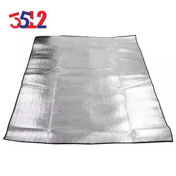 3512 алюминиевая пленка, влагостойкий коврик, утолщенный коврик для пикника, коврик для ползания, палатка, напольный коврик 2*2 м