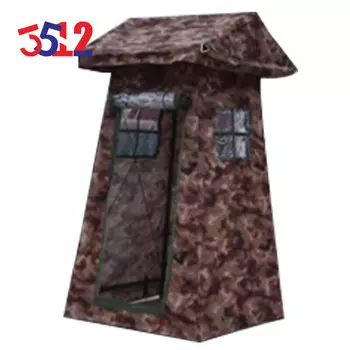 3512 Камуфляжная охранная палатка, полевая охранная коробка, непромокаемая палатка для одного человека с занавеской, пустыня, звездное небо