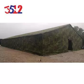 3512 Командная хлопчатобумажная палатка для оказания помощи при стихийных бедствиях на открытом воздухе, непромокаемая командная стойка, большая палатка 16*10 м