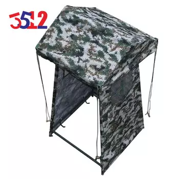 3512 палатка для полевой охраны, пост охраны, непромокаемая палатка, двойная с занавеской, цифровой камуфляж