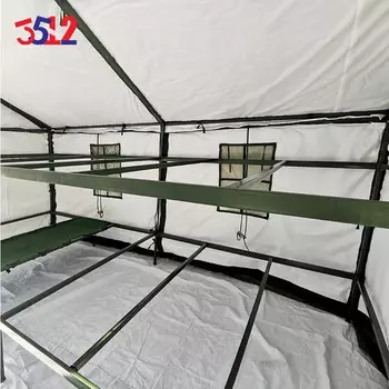 3512 палатка класса 84а для кемпинга на открытом воздухе в холодной зоне, многоместная палатка для оказания помощи при стихийных бедствиях с кроватью 3,7x3,9 метра, джунгли, звездное небо