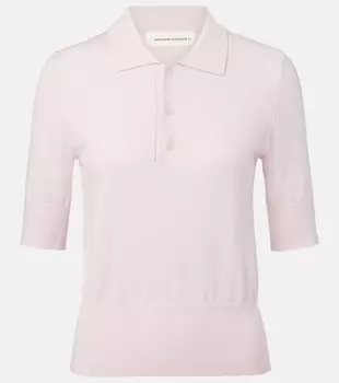 №351 Парковая хлопковая и кашемировая поло Extreme Cashmere, Manicure