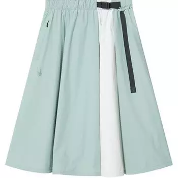 356 STYLE Повседневная длинная юбка для женщин SPYDER, Midnight Purple