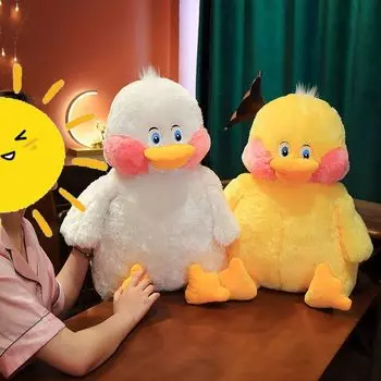 360Домашняя детская игрушечная подушка, маленькая желтая утка, кукла, подушка для сна, желтая, 55 см 360Home