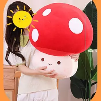 360Home детская плюшевая игрушка-кукла-гриб подушка 60см